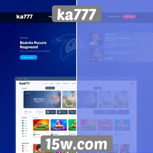 Evolução da interface do ka777 ao longo do tempo